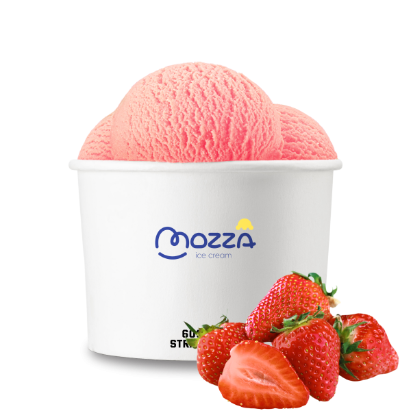 Mozza Ice Cream - Strawberry